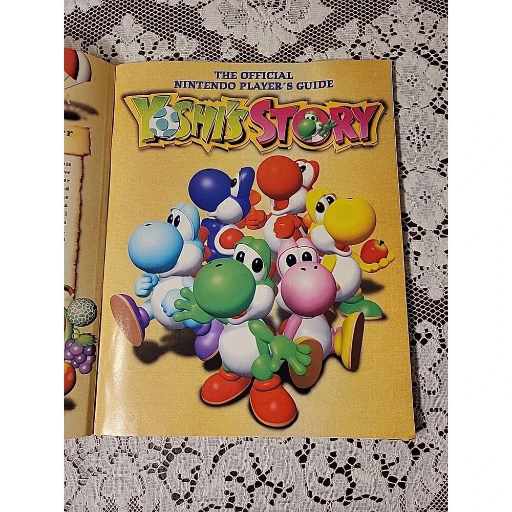 Yoshi's Story Nintendo 64 N64 (1998) Official Nintendo Player's Guide